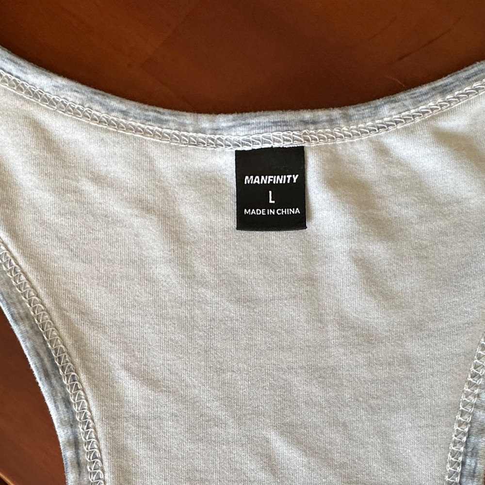 Men's Racerback Tank Top - Picture 2 of 2